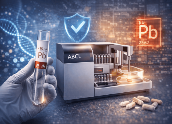 ABCL Heavy Metals Testing <10ppb Pb Ensures Pharma-Grade Purity